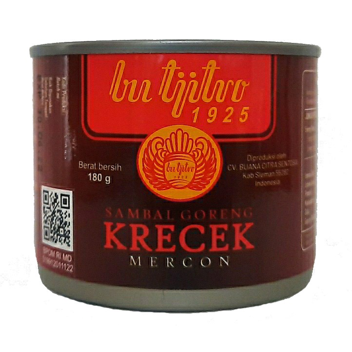 Sambal Goreng Krecek Mercon Bu Tjitro - 180Gram