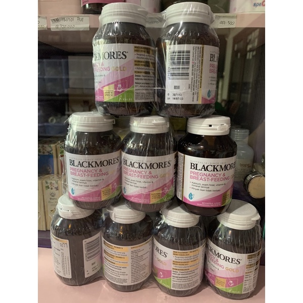 Blackmores Pregnancy With Vit D3 Kalbe 60 caps 120 caps 180 caps Segel