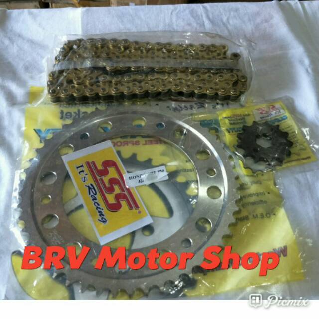 Gear Sss Honda Crf 150L - Gear Set Sss Honda Crf Siap Pasnag