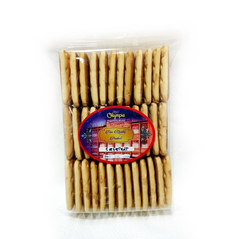 

Biskuit Olympia rasa kopi cafenoir kemasan jadul 350gr