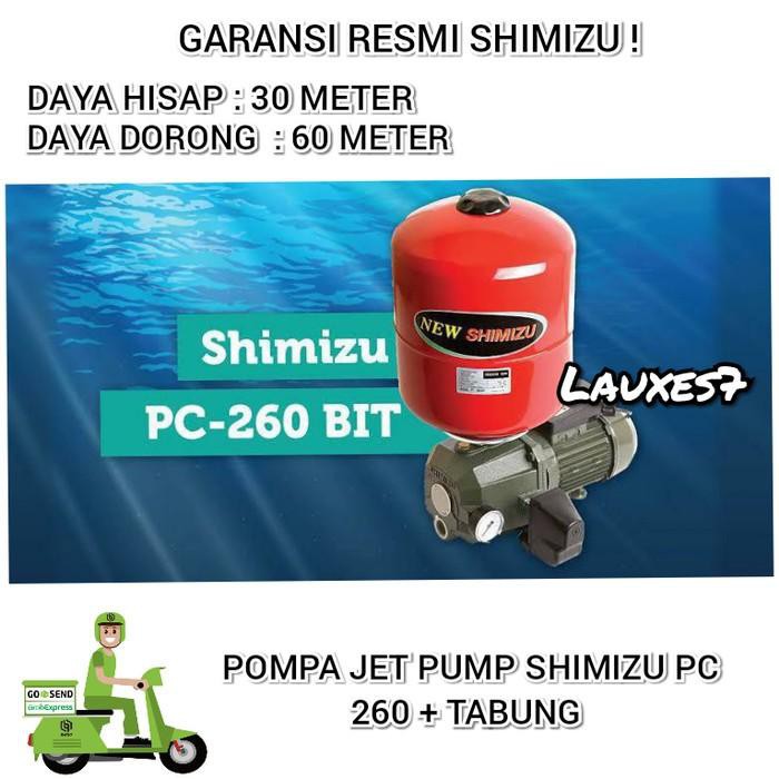 alatledeng/  Pompa air jet pump SHIMIZU 30 meter 250 watt pc 260 bit Limited