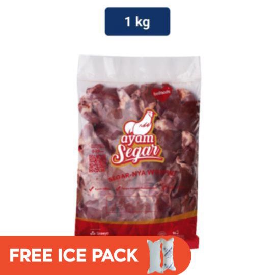 Belfoods Ayam Segar Hati Frozen 1 pack (1 kg)