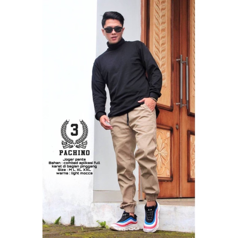 celana jogger cargo Original Pachino Celana Joger Pria (M,L,XL,XXL)