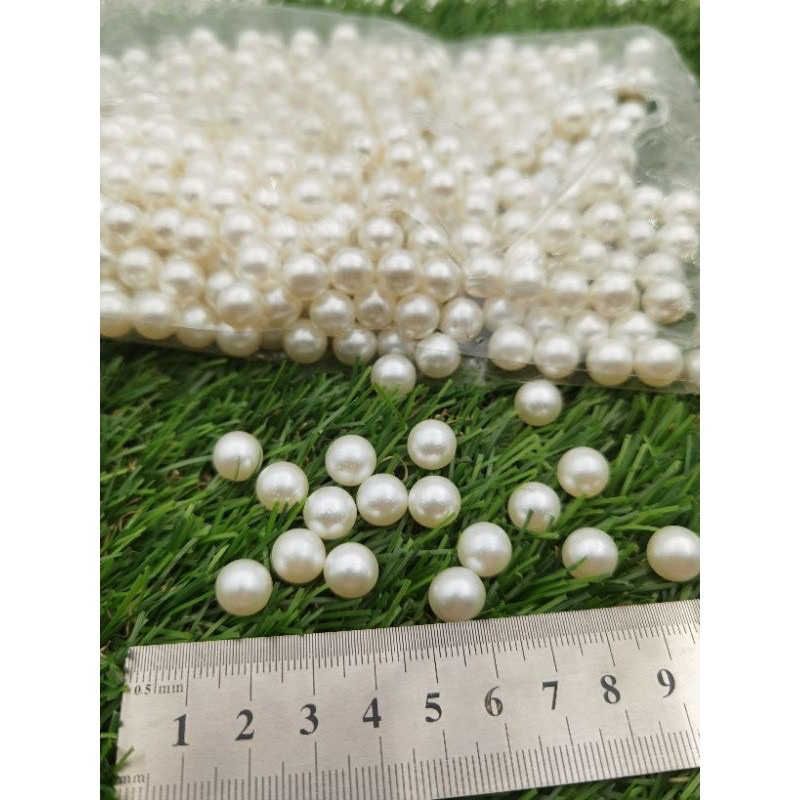 MUTIARA TINDIK UKURAN 10 MM WARNA BW KUALITAS BAGUS KILAU PER PON