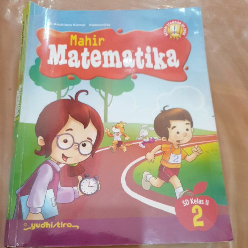 Buku Pelajaran Mahir Matematika SD kelas 2