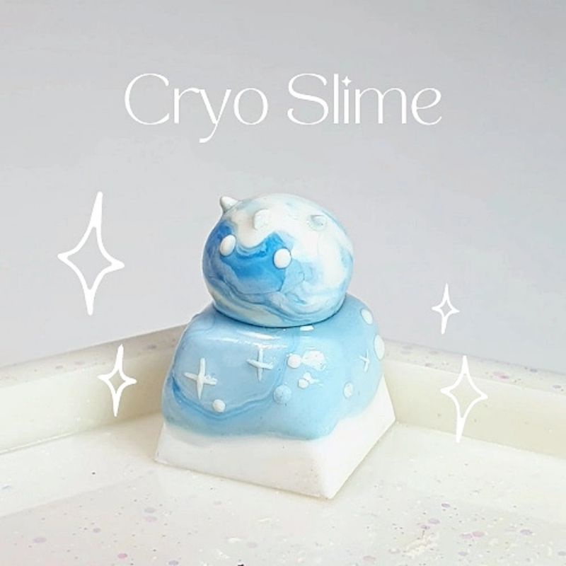 Artisan Keycaps Genshin Impact Cryo Slime