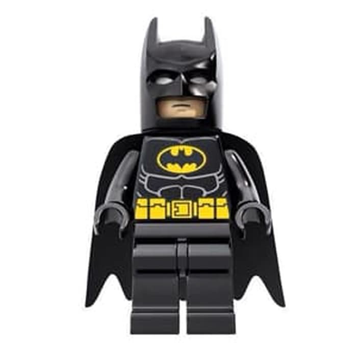 Lego Batman - Black Suit with Yellow Belt and Crest Type 2 Cowl (6864)