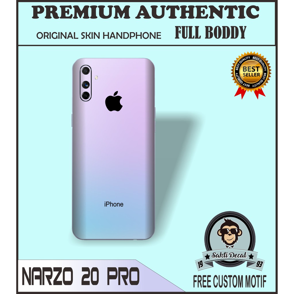 GARSKIN NARZO 20 PRO MOTIF IPHONE