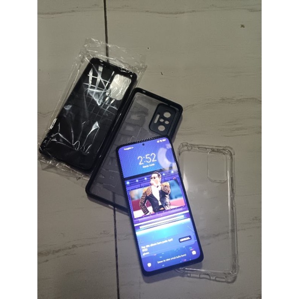 redmi note 10 pro ram 8/128gb sgl grs resmi, batangan + 3 Casey preloved second bekas