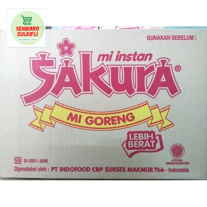 

Mie sakura goreng isi 40 pcs/1 dus