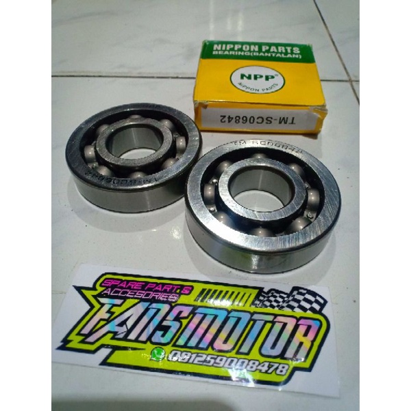 BEARING LAHER AS KRUK NPP & NACHI HONDA TIGER GL MP KANAN DAN KIRI HARGA PERBIJI