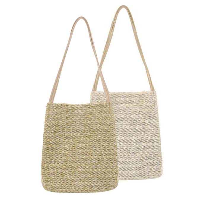 TW1828 Shoulder Bag Unik Motif Rajut Vintage-1