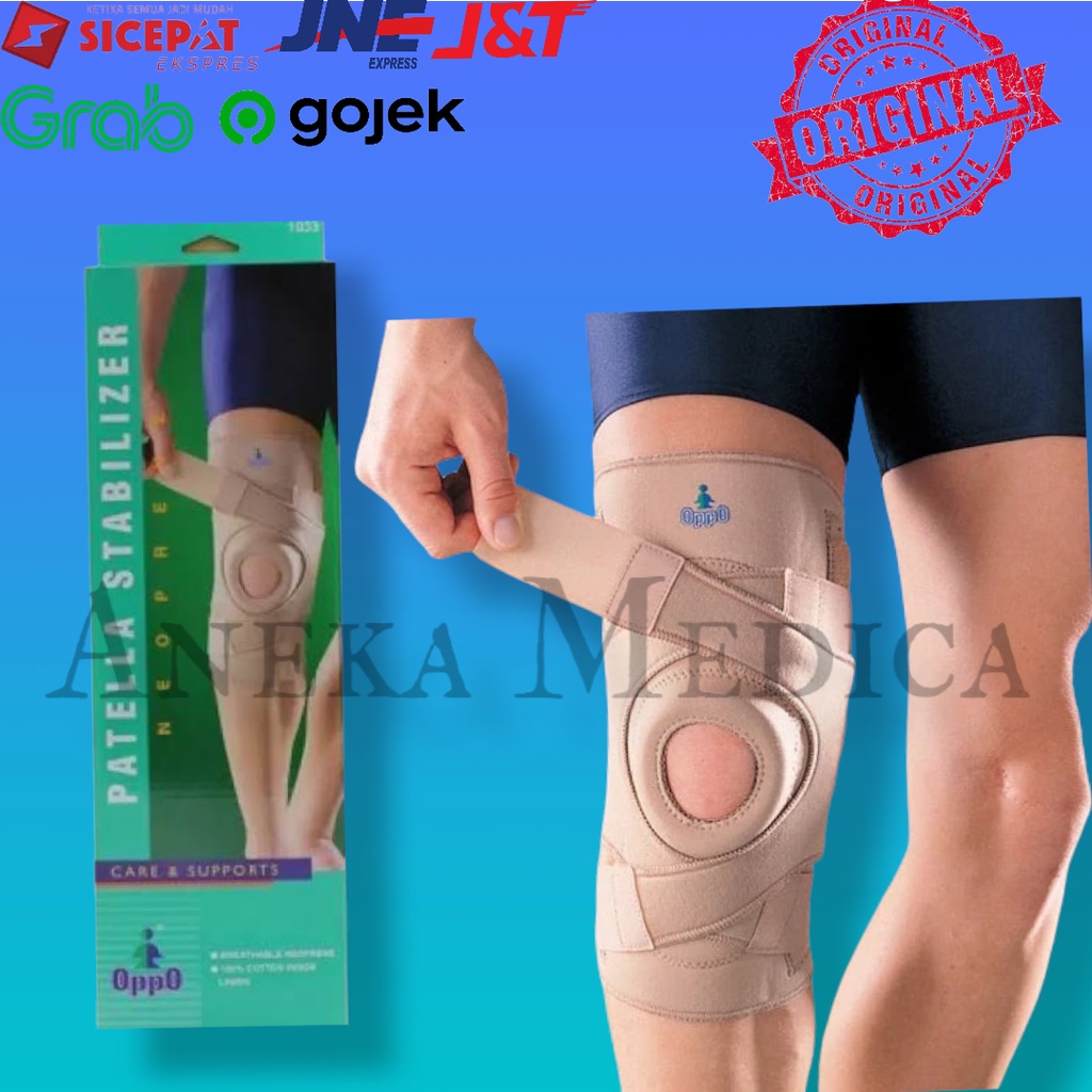 Oppo 1033 patella knee stabilizer support pelindung lutut