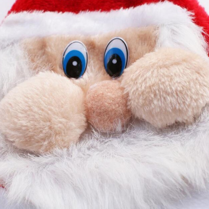 Topi Santa Claus Satu Ukuran Untuk Pesta Natal 23.62 In