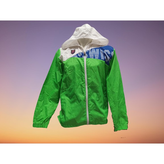 Baju Pria Wanita Jaket Running Sepeda Cewek Cowok K-Swiss Outdoor Original Unisex