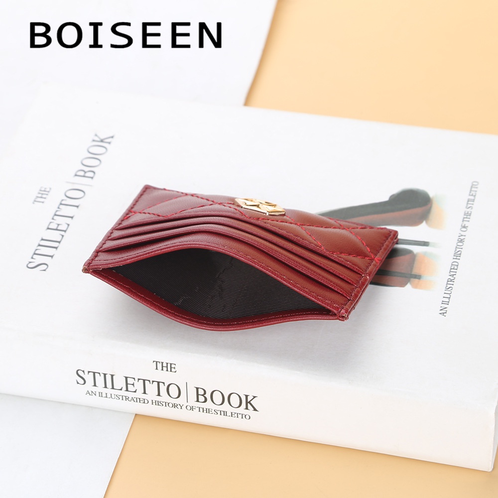 BOISEEN N1888 Dompet Kartu Wanita Bahan Kulit PU Leather Premium WATCHKITE WKOS