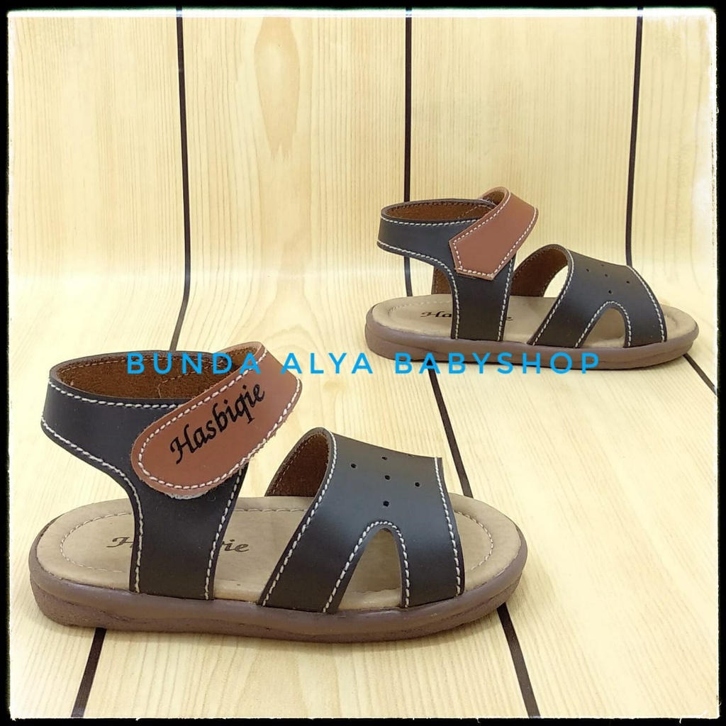 Sandal Anak Laki 6 Bulan 1 Tahun COKLAT - Sendal Anak Laki - Sepatu Sendal Anak Balita Size 22 - 24