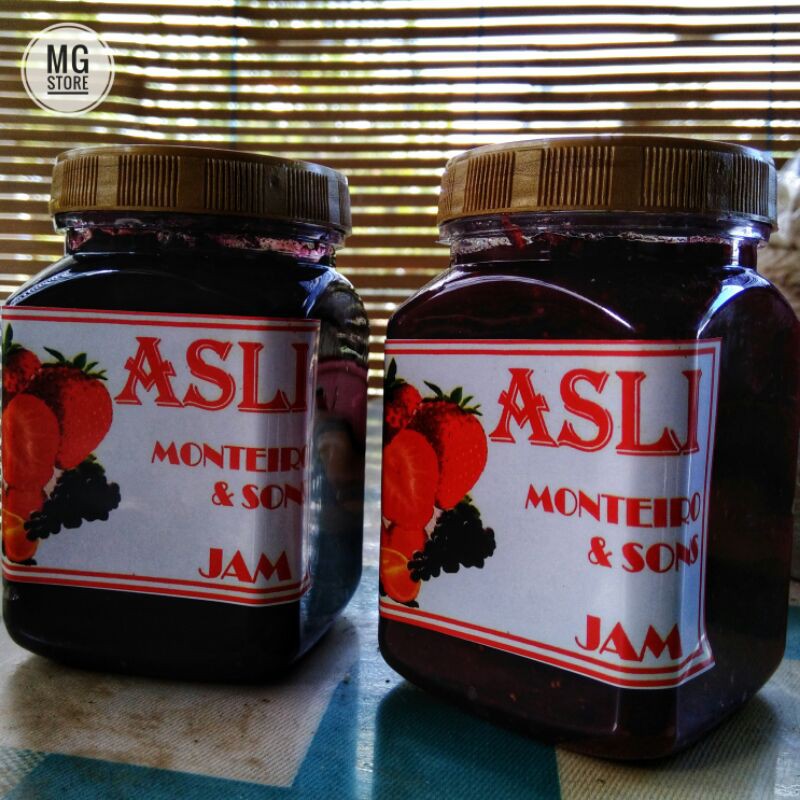

MONTEIRO & sons Jam | selai strawberry & selai blackberry