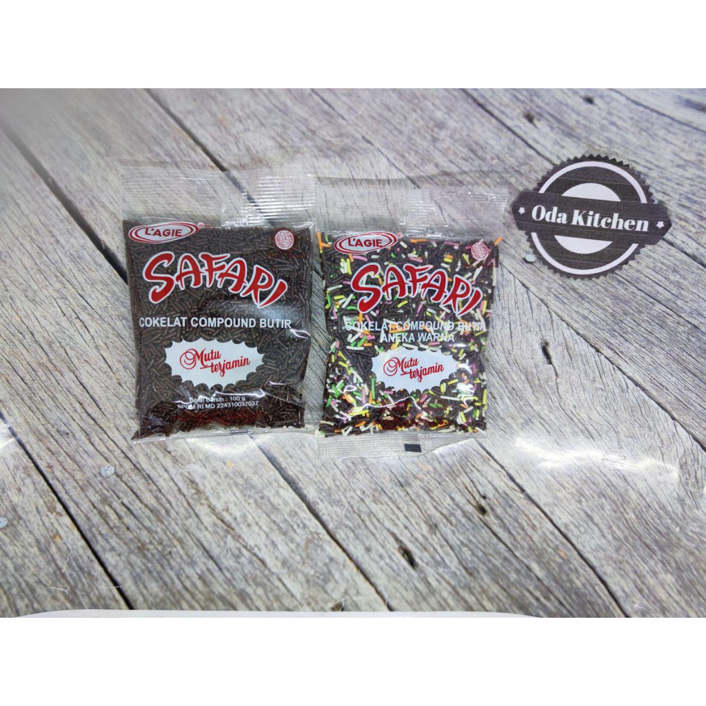 L'AGIE SAFARI LAGIE SAFARI MESES COKELAT SAFARI 100gr COKELAT WARNA WARNI