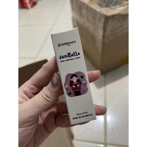 BPOM 6ml Roll On PARFUM NON ALKOHOL Inspired PARFUME GEAMOORE GEAMORE-Vanillate 5ml