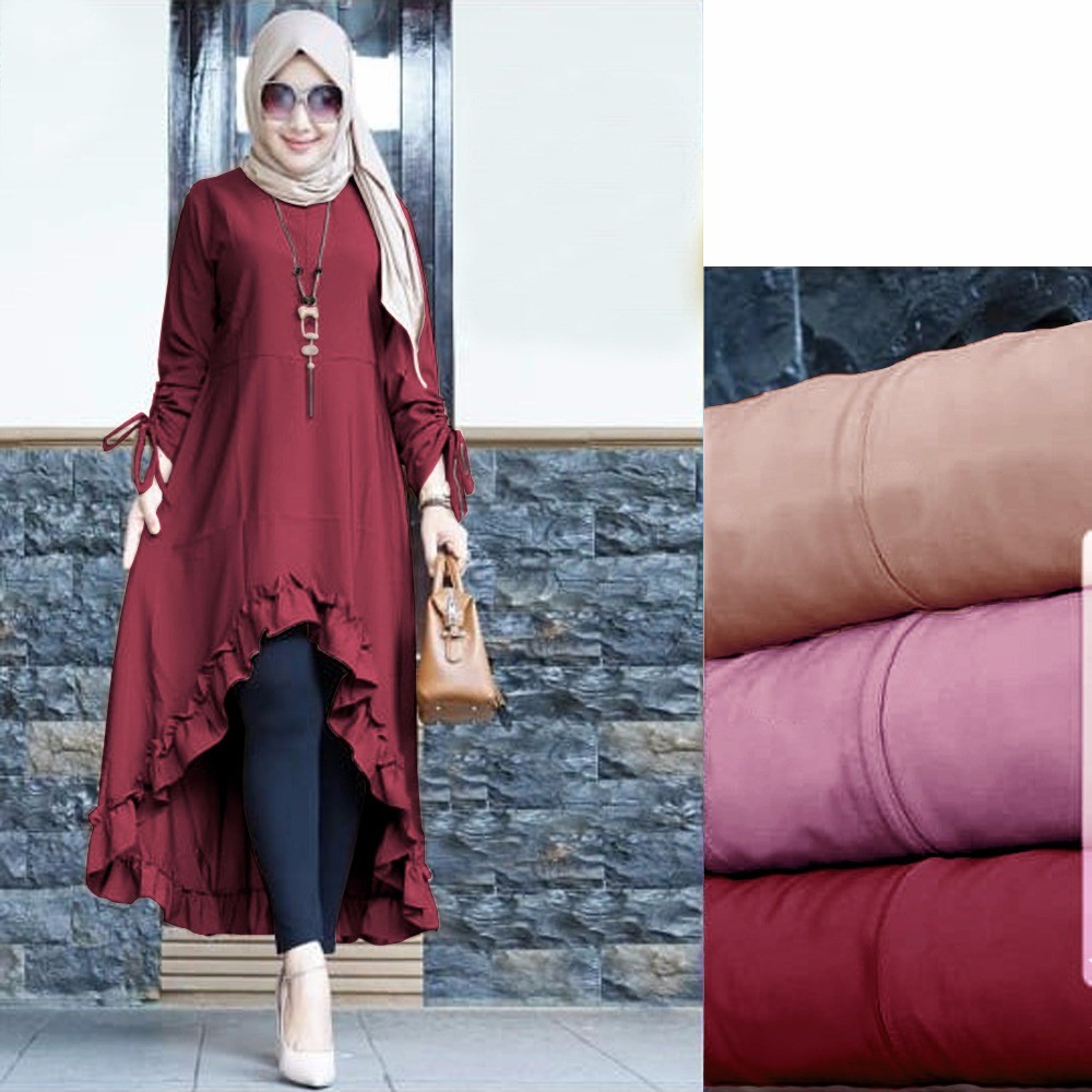 TUNIK CINTA WAFEL 5 WARNA