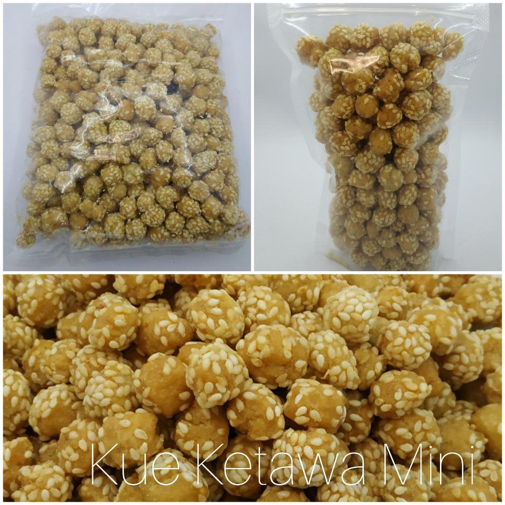 

Kue Ketawa Mini Tabur Wijen Khas Medan 150Gr Snack Murah Enak dan Gurih (Bisa COD)