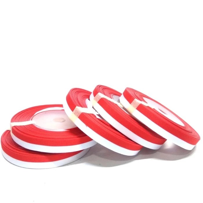 

Pita Bendera merah putih 1/2 inch 1,25cm