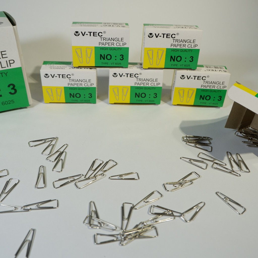 

PAPER CLIP / KLIP / PENJEPIT KERTAS / TRIANGLE PAPER CLIP NO. 1 | ALHAZEN_BS