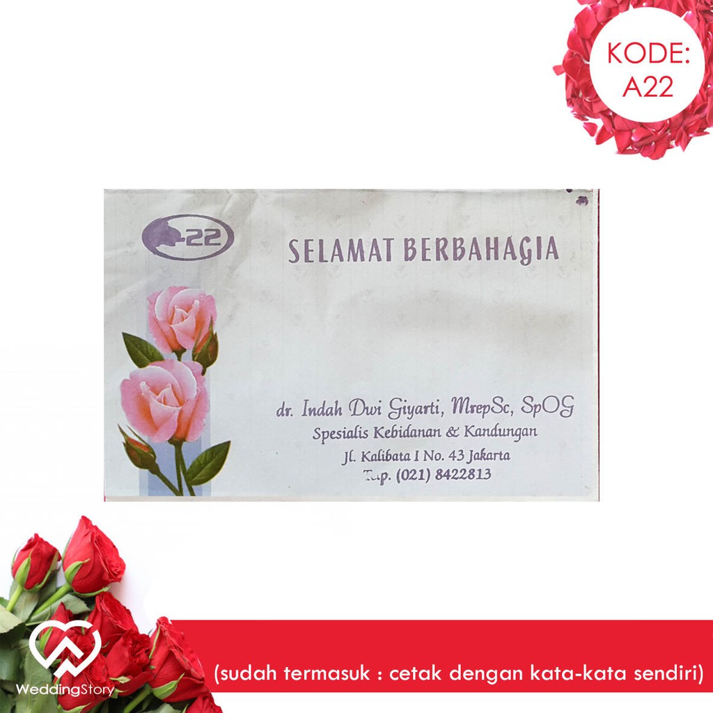

Amplop Etnik A 22 isi 50 (Termasuk Cetak Custom Tulisan) Harga Murah