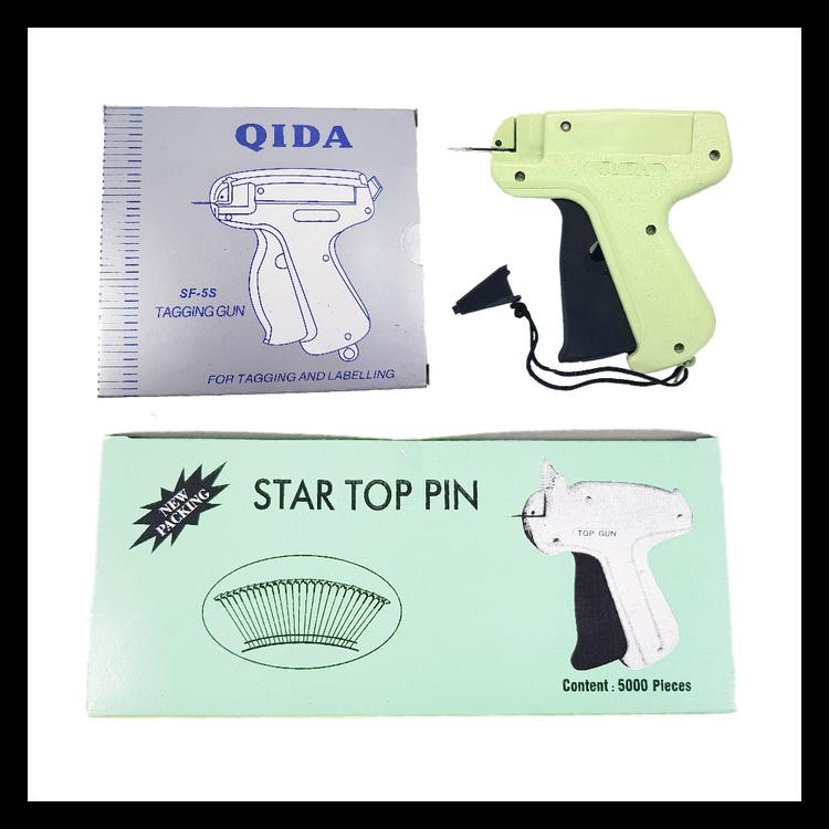

Promo Murah Tag Gun Qida + Isi 5000 Pcs - Lima Belas Mm Terlaris