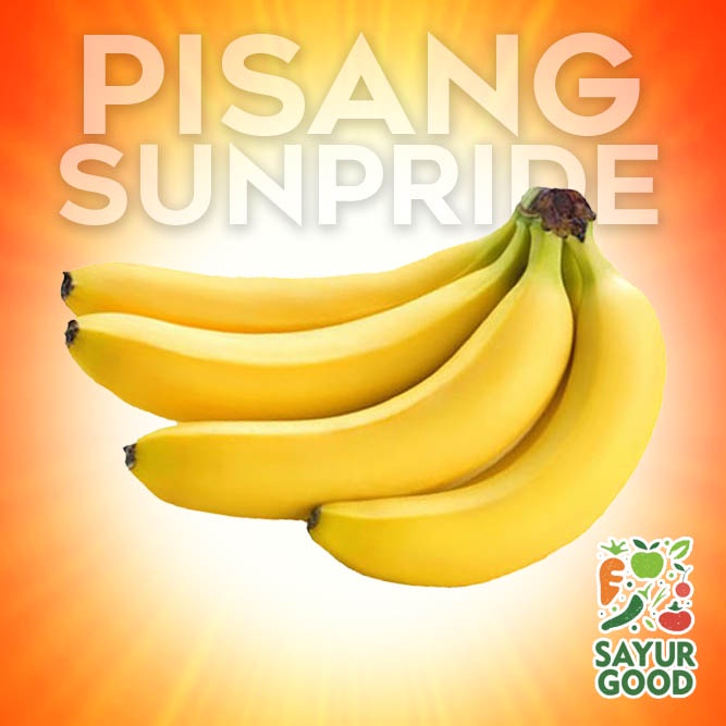 

Pisang Sunpride Segar / Buah Pisang Sunpride Fresh 1 Kg (Buah Segar)