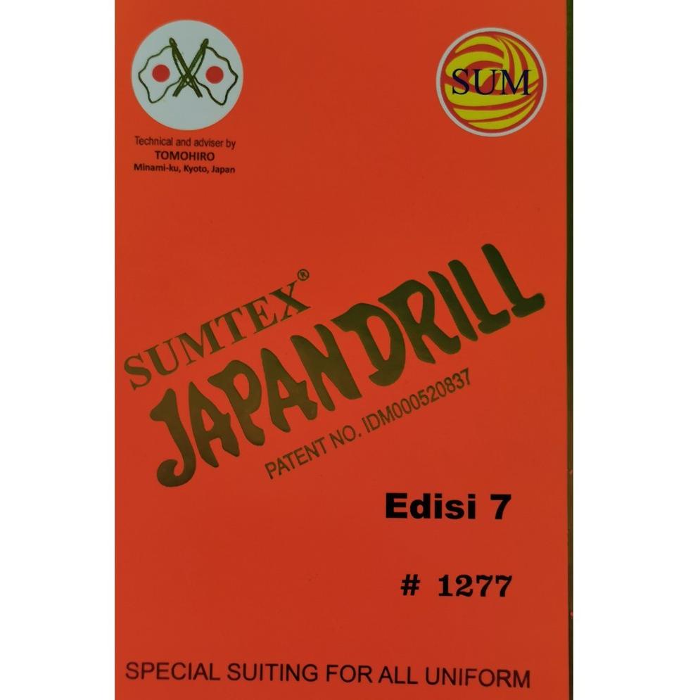 [KODE BARANG V1140] BUKU KATALOG KAIN RIBSTOP DRILL, BUKU KATALOG JAPAN ISTEX BY SUMTEX, MILKY TASLA