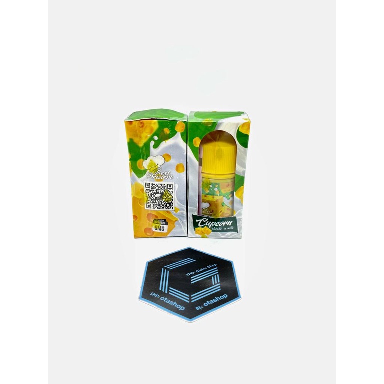 CUP CORN CHEESE MILK JASUKE BY IDJ 60ML 3MG DJI JAGUNG PITA CUKAI vape vapor pita cukai lokal