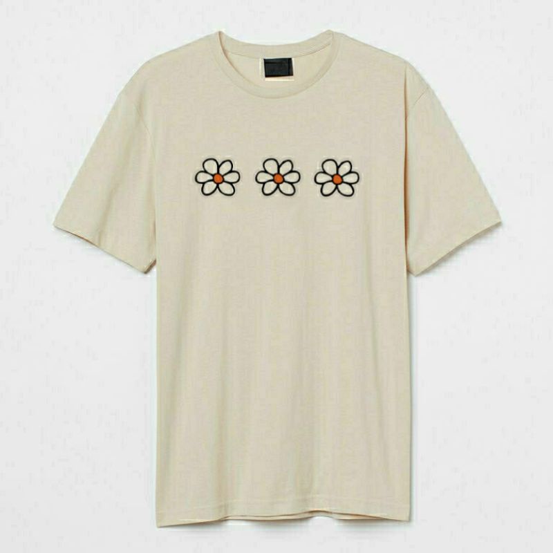 Kaos BEIGE KREM BIGSIZE (M - 6XL) Part 2 / Kaos T-shirt Tumblr Ulzzang Aesthetic Jumbo Oversize Pria wanita Katun Cotton Combed