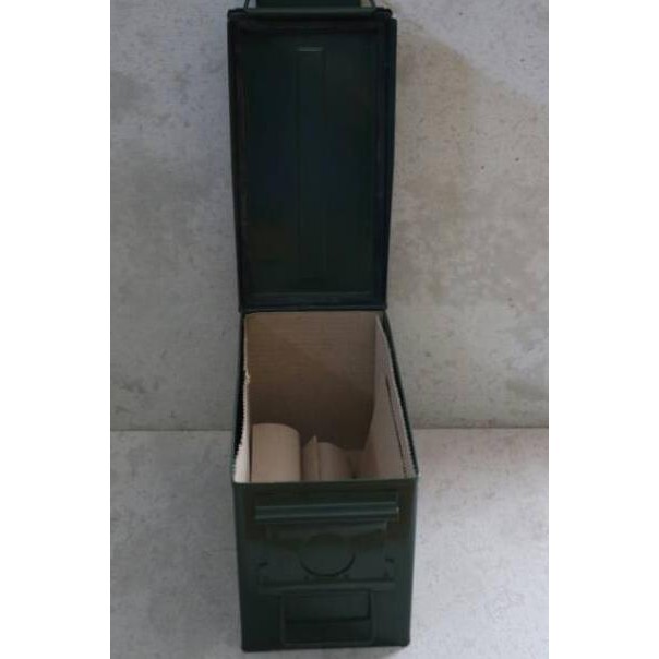 Box motor peluru besi pindad box tool army (KODE 4825)