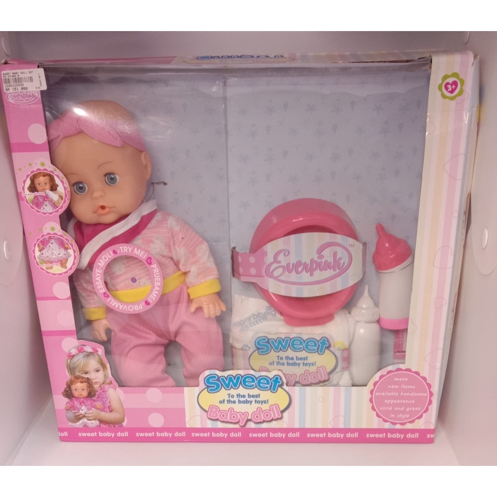 Sweet Baby Dol Set - Boneka Baby Pipis