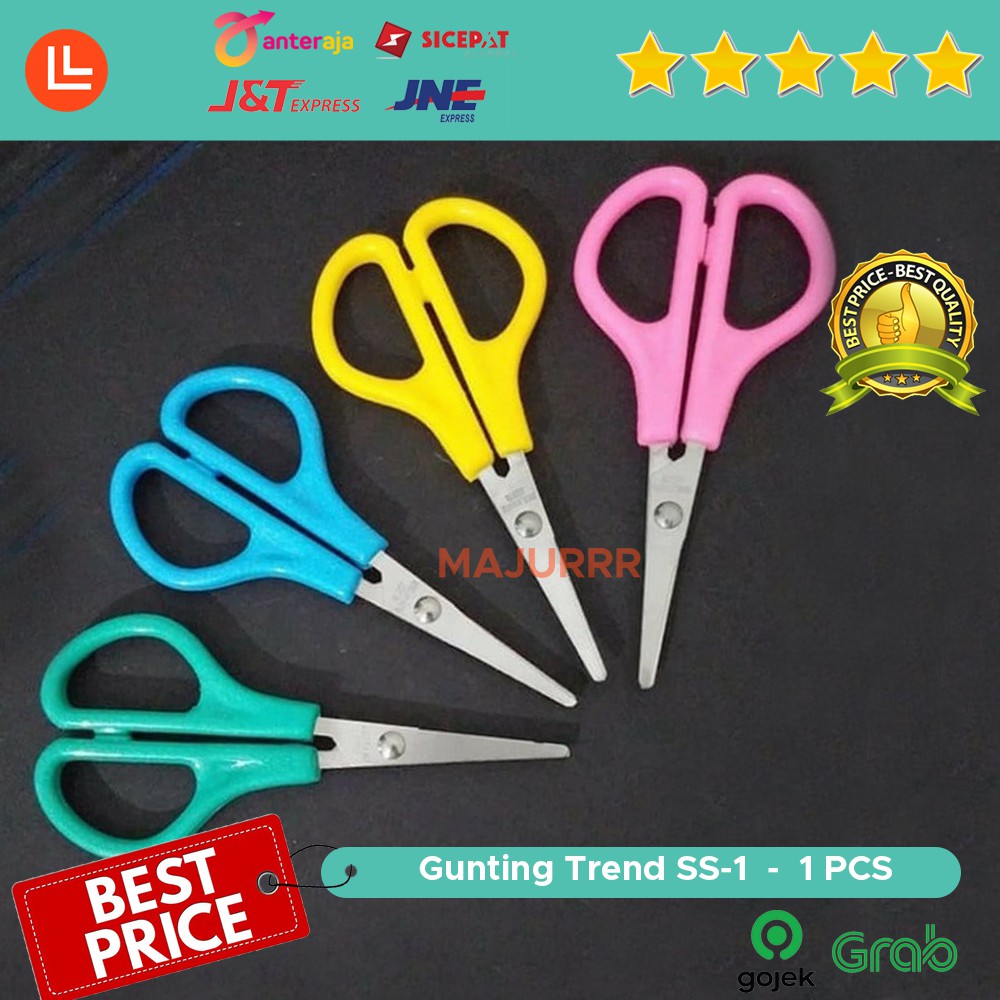 

Gunting Trend SS-1 / Gunting Kertas Serba Guna Murah 12 CM 5.0