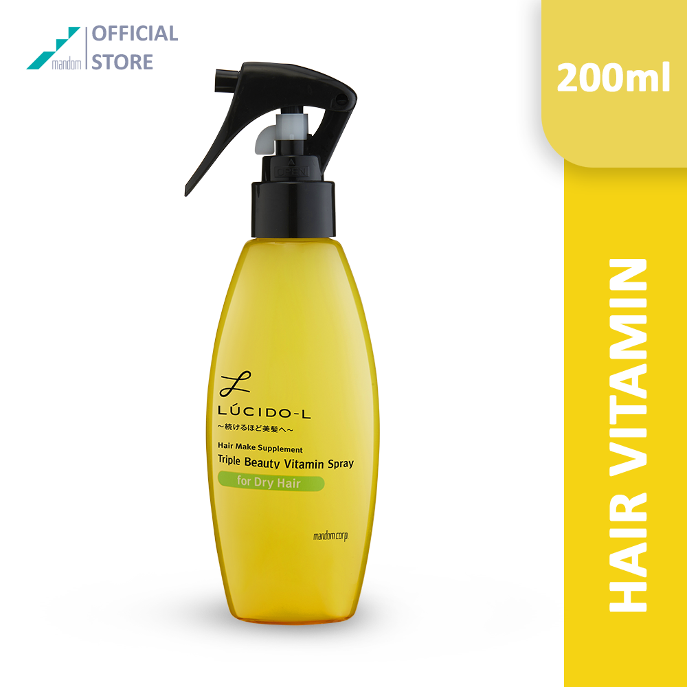 Jual LucidoL Hair Make Supplement Triple Beauty Vitamin Spray For Dry