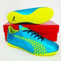  SEPATU FUTSAL PUMA Future  IC Grade Import Cyan Volt 