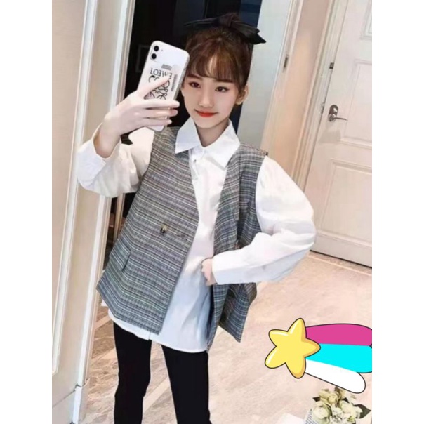 Tunik Kemeja Anak Perempuan Tanggung Abg Import Lucu Unik