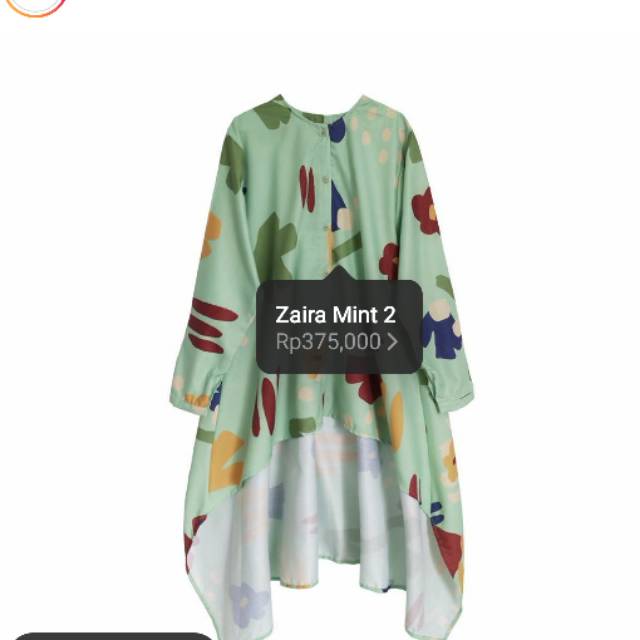 Tunik nadjani Zaira Mint
