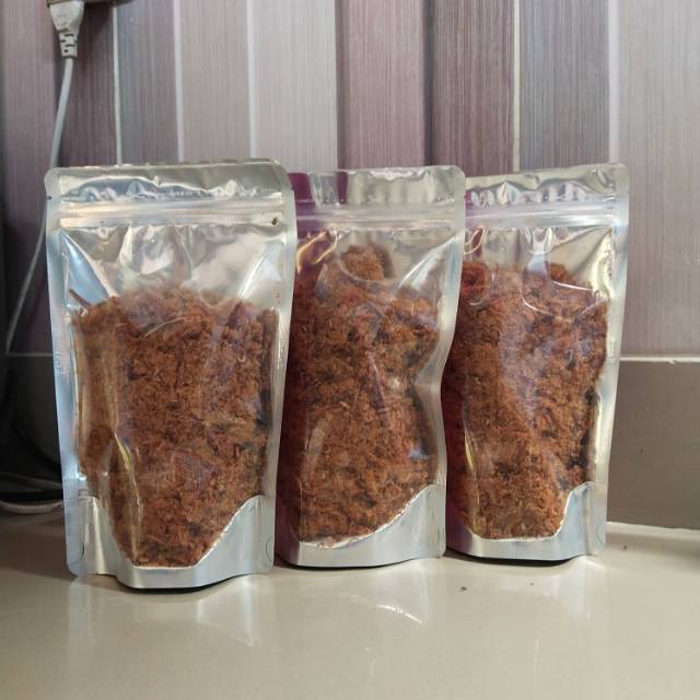 

Abon ayam Aluminium foil