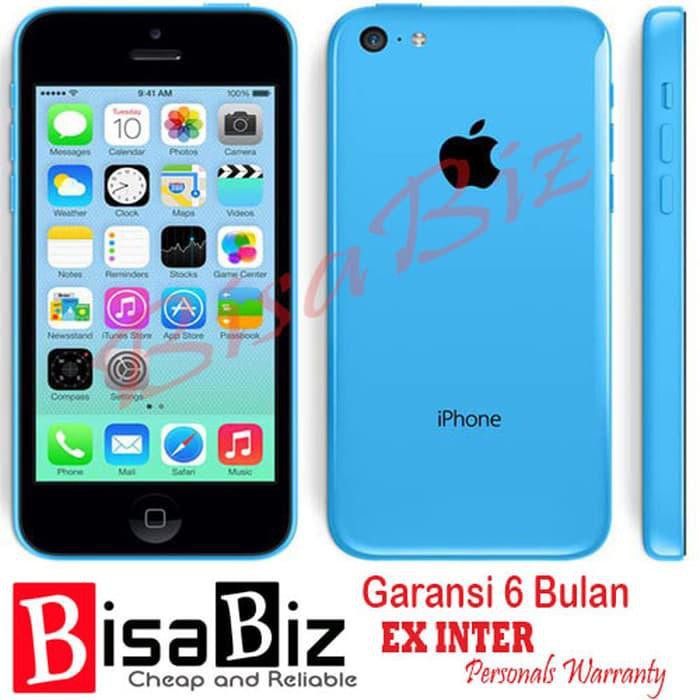 [33] iPhone 5C (32Gb) 2nd ORIGINAL GARANSI 1BULAN Bukan Refurbished - Putih Handphone / Phone / HP