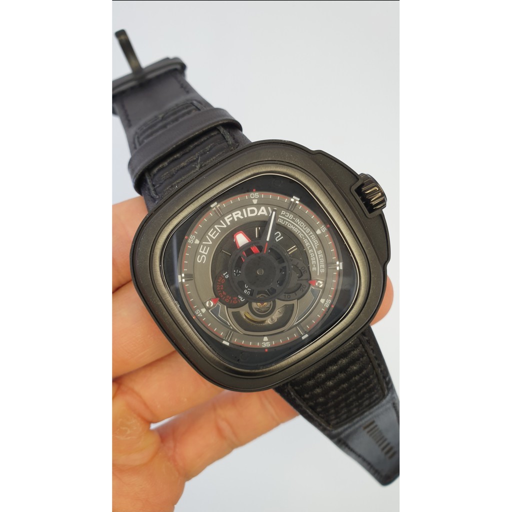 Jam Tangan Seven Friday 7F P3B /01 No Box VIP Clone Mirror