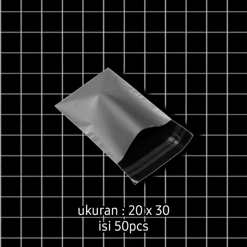

Polymailer ukuran 20x30 isi 50pcs