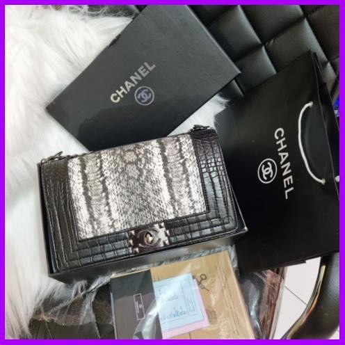 

(TERLARIS) TAS IMPORT BOY SNAKE FREE BOX & PAPERBAG CROCO BRANDED PREMIUM BAG TAS