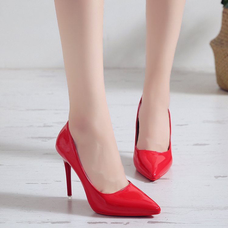 Sepatu Pesta Perempuan High Heels 10cm Sepatu Kerja Wanita Import Sepatu hak tinggi Cewek ASH-005