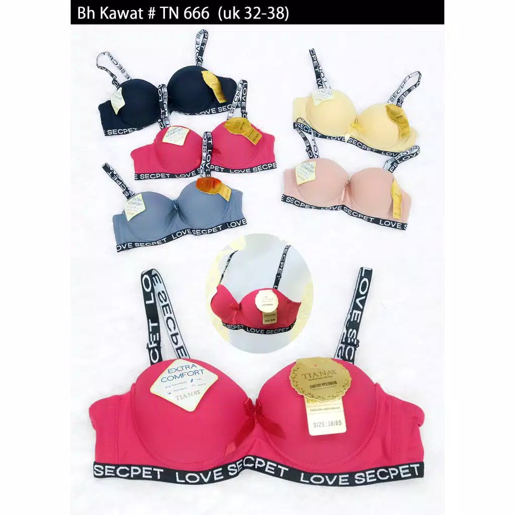 Tiana Bra Kawat Tiana Secret / Bh Kawat Tiana Secret / Art Tn 666