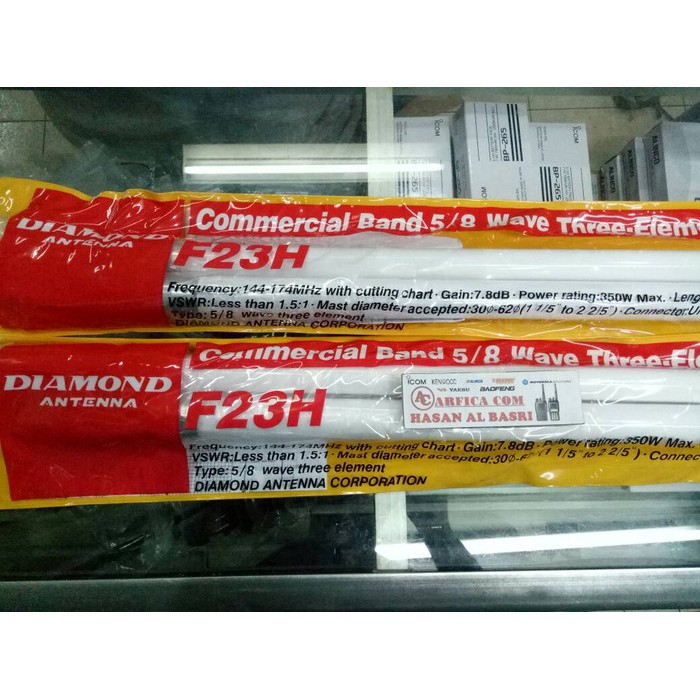 JUAL ANTENA RADIO RIG DIAMOND F23H ORIGINAL JEPANG