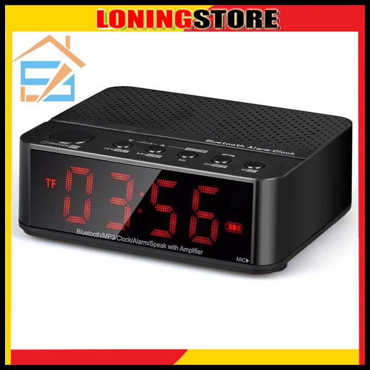 DESKTOP BLUETOOTH SPEAKER ALARM CLOCK